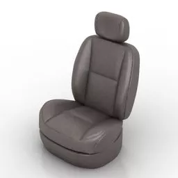 Armchair Leaf Shape 3d model