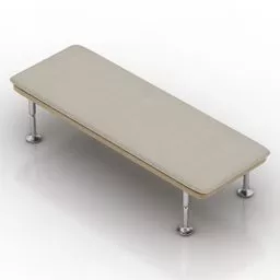 Bedroom Seat Moroso 3d model