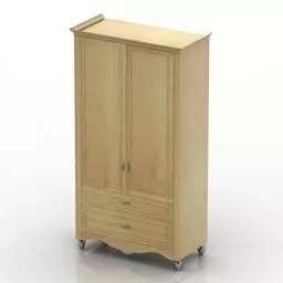 Wardrobe Children Furniture 3d model