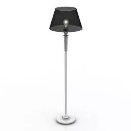 Luster Spiral Crystal Lamp 3d model