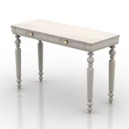 Elegant Console Table Vlada 3d model