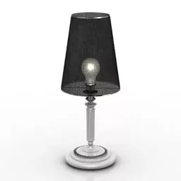 Luster Candle Lamp 3d model