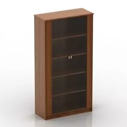Glasscase Bookcase 3d model