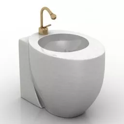 Bidet Cielo Sanitary 3d model