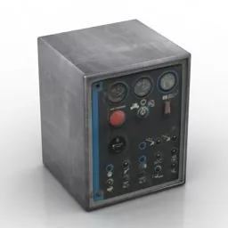 Nintendo Game Console Wii Remote 3d model