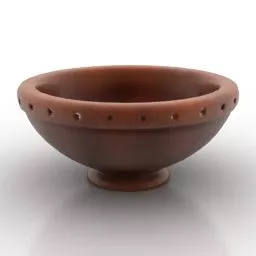 Porcelain Vase Bowl 3d model