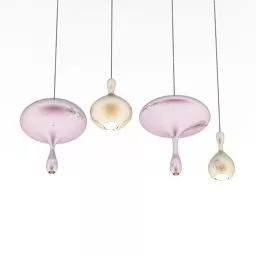 Luster Tsunami Drop Liquid Glass 3d model