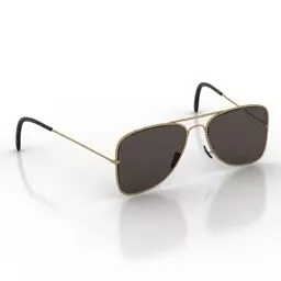 Sunglass Black 3d model
