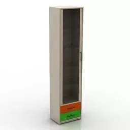 Thin Locker Rohr 3d model