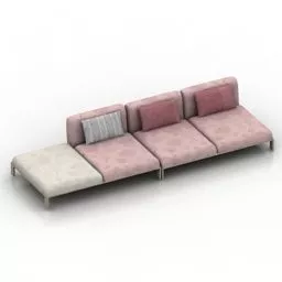 Sectional Sofa Corner 3d model