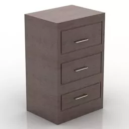 High Nightstand 3d model