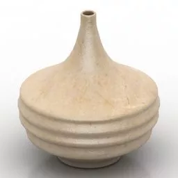 Art Vase Paloma Porcelain 3d model