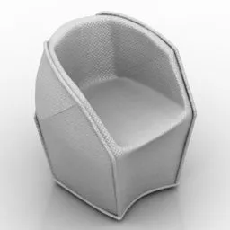 Polygon Armchair Massas 3d model
