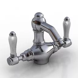 Stainless Steel Faucet Nicolazzi 3d model