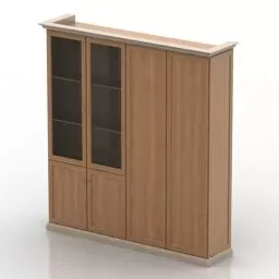 Black Rack Cabinet 3d model