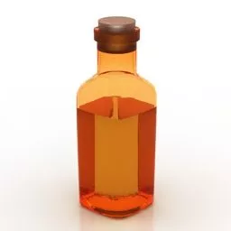 Bottle Laboratory 3d model