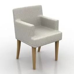 Simple Armchair Moroso 3d model