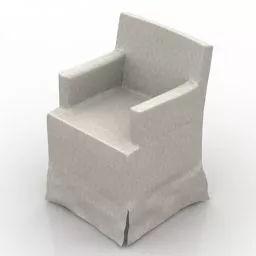 Dining Armchair 3d model Dining Armchair 3d model