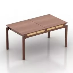 Low Table Steel Frame Leg 3d model