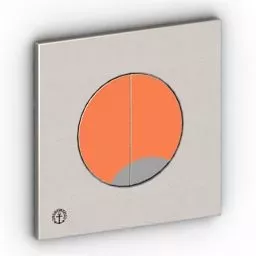 Electric Switch Round Button 3d model