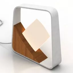 Ceiling Lamp With Three Spot Light 3d model
