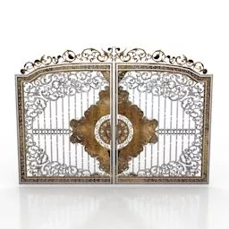 Classic Gate Rails 3d model