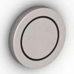 Switch Round Shape 3d model