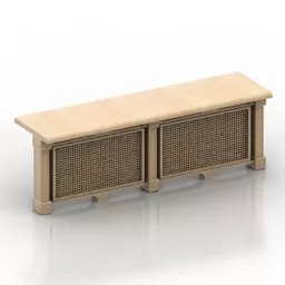 Screen Radiator Frame 3d model