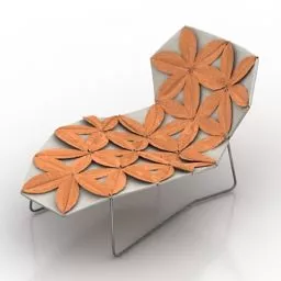 Chair Stylist Line Shape 3d model