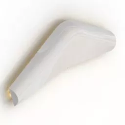 Table Lamp Brass Frame 3d model