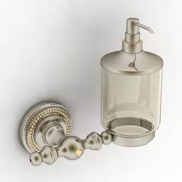 Sanitary Bottle Bathroom Rack 3d model