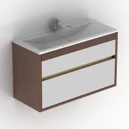 Rectangle Toilet Sanitary 3d model