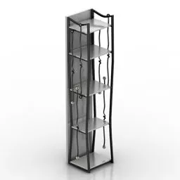 Creative Rack Wire Frame 3d model