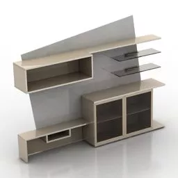 Product Display Rack 3d model