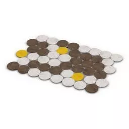 Carpet Bee Pattern 3d model