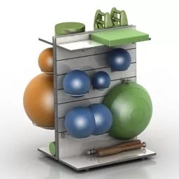 Kitchen Rack Hanger Style 3d model