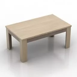 Conference Room Long Table And Chairs 3d model