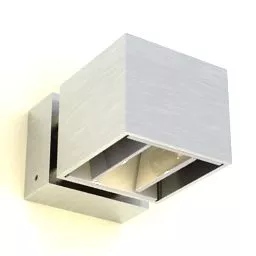 Sconce Lamp Rectangular Box 3d model