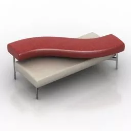 Bench Sofa Modernism 3d model
