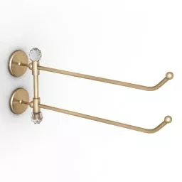 Clothing Brass Hanger 3d model
