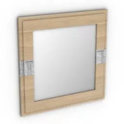 Stylist Mirror With Lamp 3d model