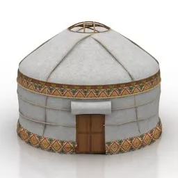 Yurt Tent 3d model
