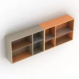 Wall Cabinet Shelves 3d model