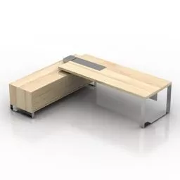Work Table L Module 3d model