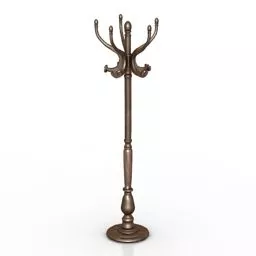 Entrance Clothing Hanger 3d model