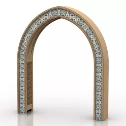 Arc Marocain Building Component 3d model