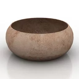 Circle Vase Misa 3d model