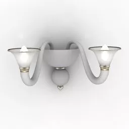 Candle Style Sconce Lamp 3d model