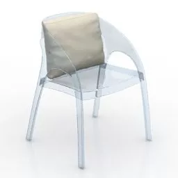 Modernism Plastic Armchair 3d model