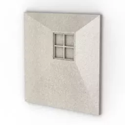 Polygon Panel Plastic 3d model